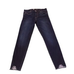 Kut from the Kloth Donna High Rise Ankle Skinny Jeans Size 4